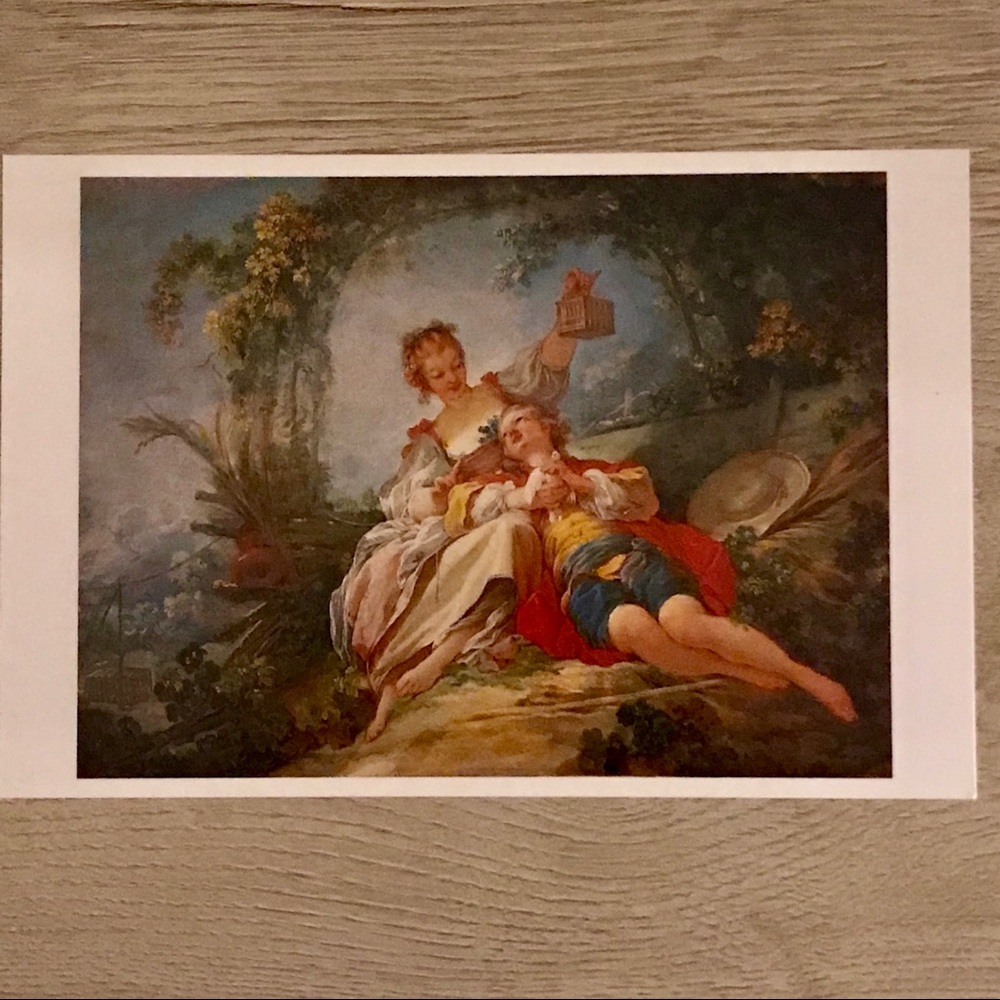 Happy Lovers Painting Print